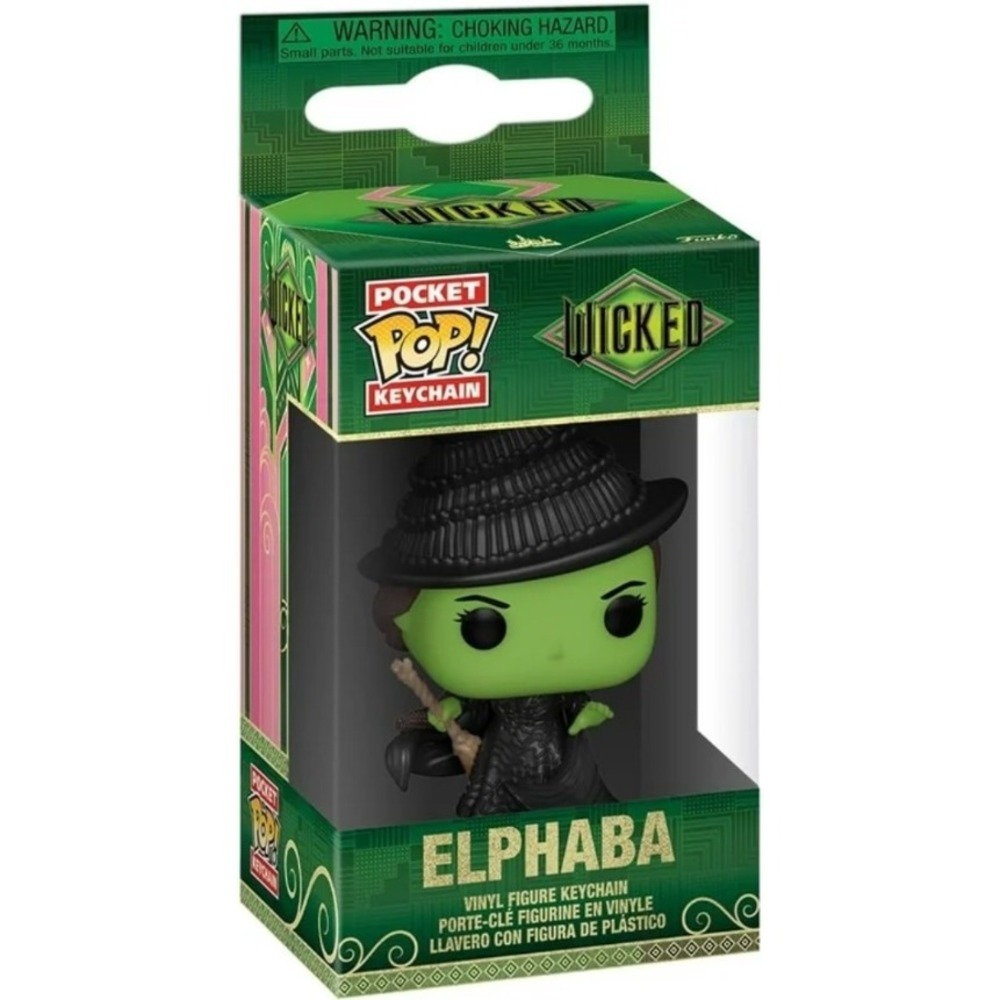 Funko Pocket‎ Pop Wicked Elphaba Vinyl Figure Keychain NEW